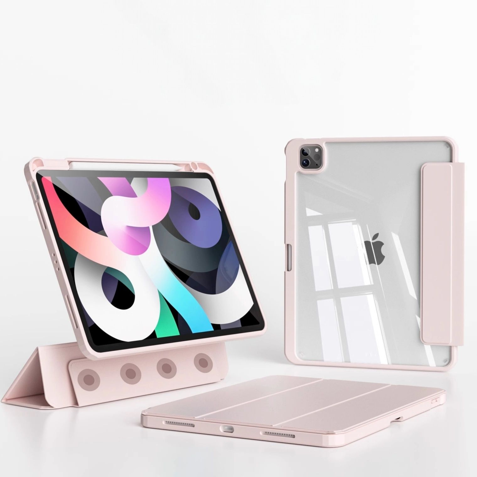タブレットケース タブレットケース 磁力吸着式耐衝撃タブレット保護カバー