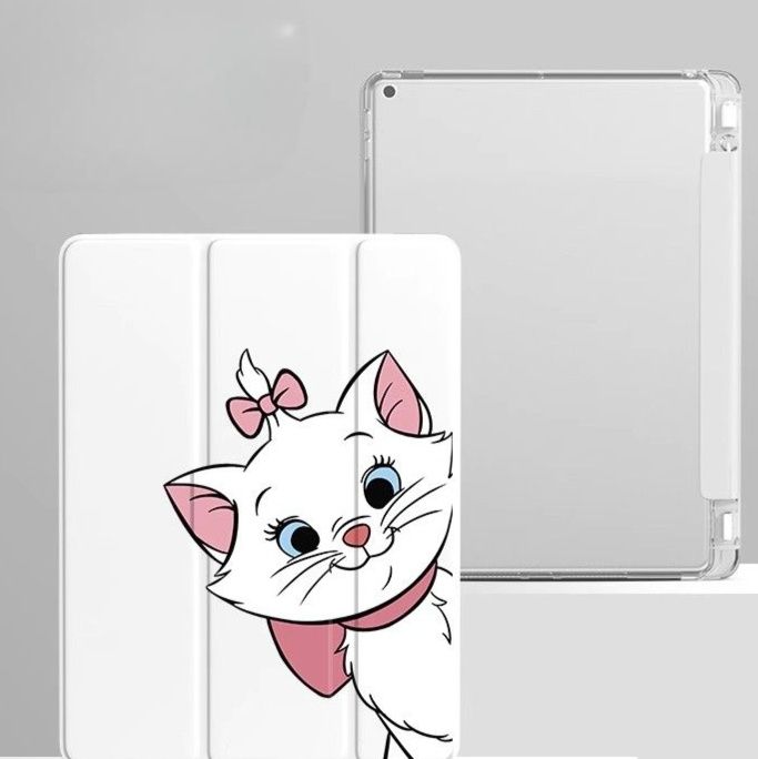 タブレットケース タブレットケース 猫キャラクター 折りたたみカバー