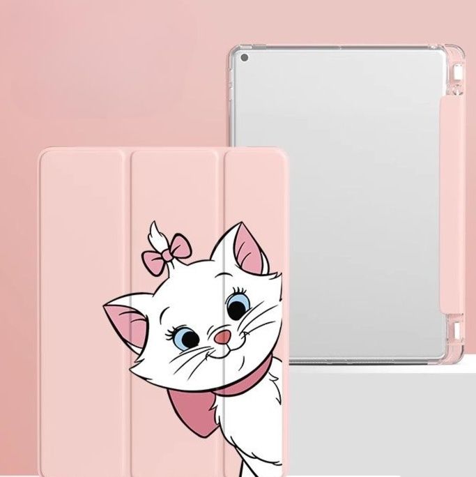 タブレットケース タブレットケース 猫キャラクター 折りたたみカバー