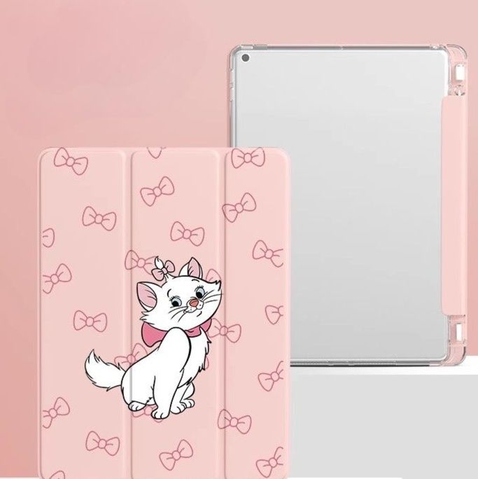 タブレットケース タブレットケース 猫キャラクター 折りたたみカバー
