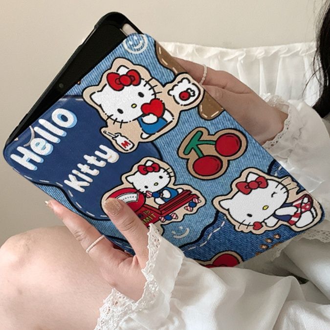 タブレットケース タブレットケース キティ柄 かわいい タブレット保護ケース