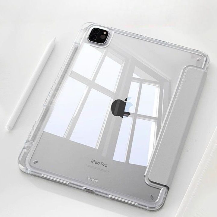 タブレットケース タブレットケース 透明保護 折りたたみ式タブレットカバー