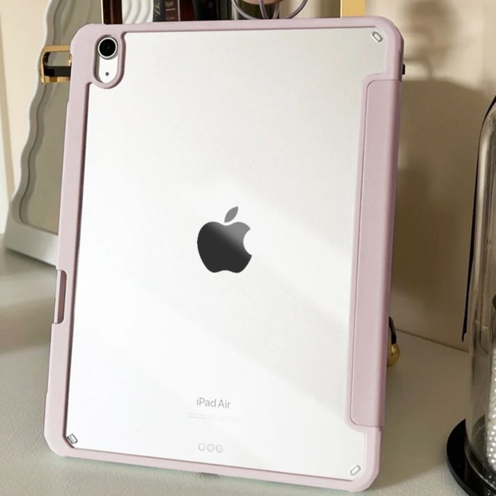 タブレットケース タブレットケース 透明背面保護タブレットカバー