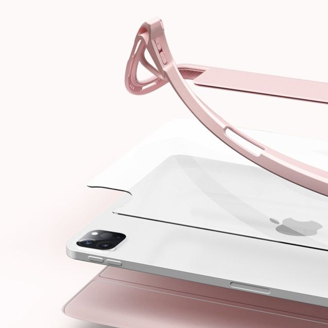 タブレットケース タブレットケース 透明背面保護タブレットカバー