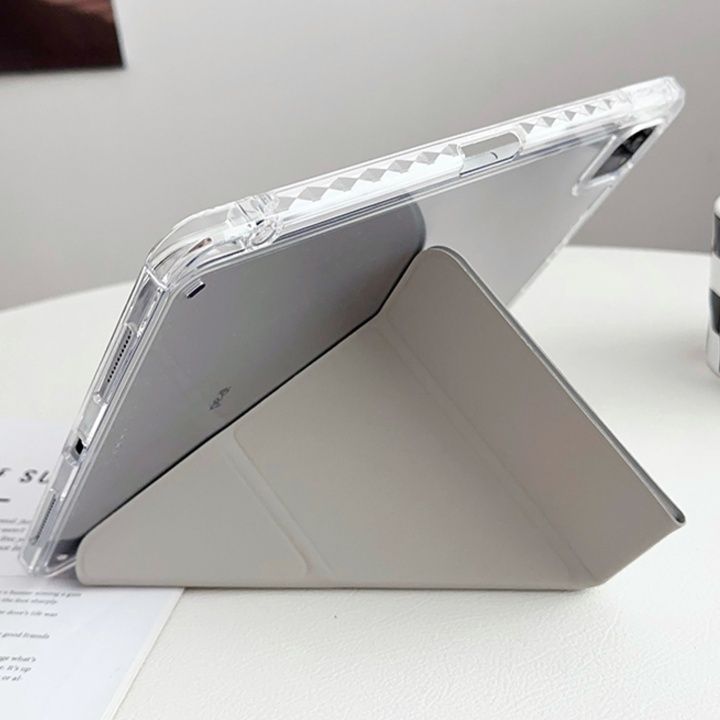 タブレットケース タブレットケース 多角形デザイン 折りたたみ式タブレット保護カバー