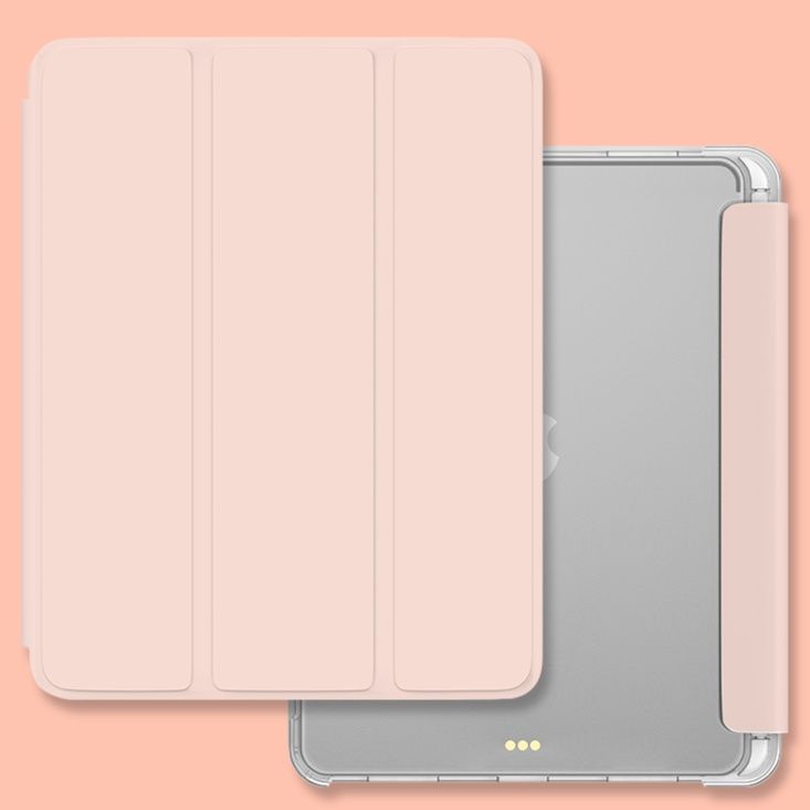 タブレットケース タブレットケース 三つ折り透明ペン収納タブレット保護ケース