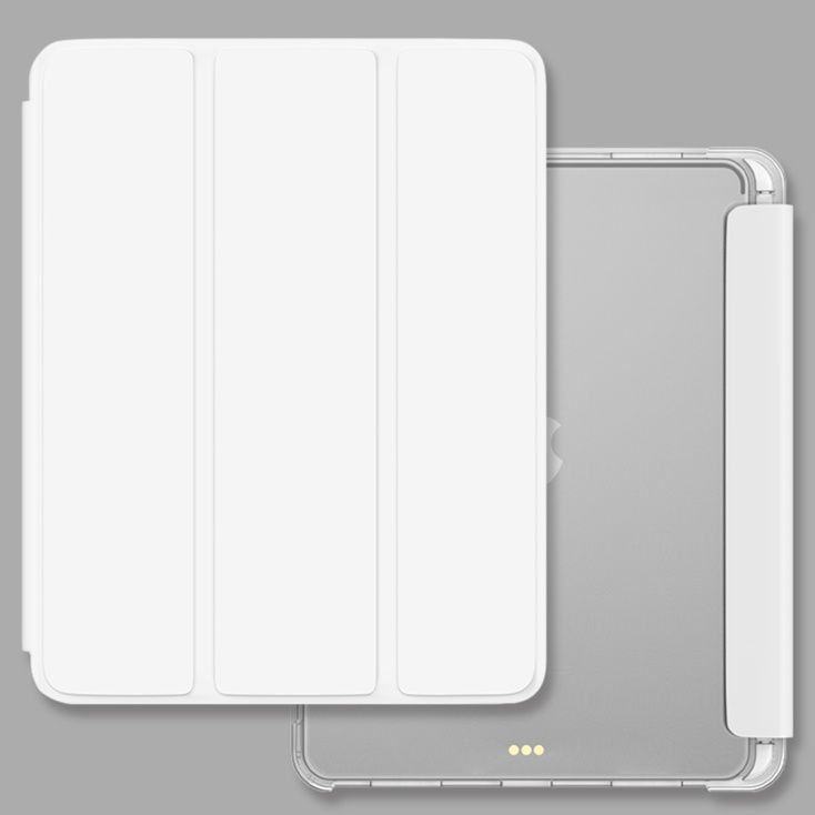タブレットケース タブレットケース 三つ折り透明ペン収納タブレット保護ケース