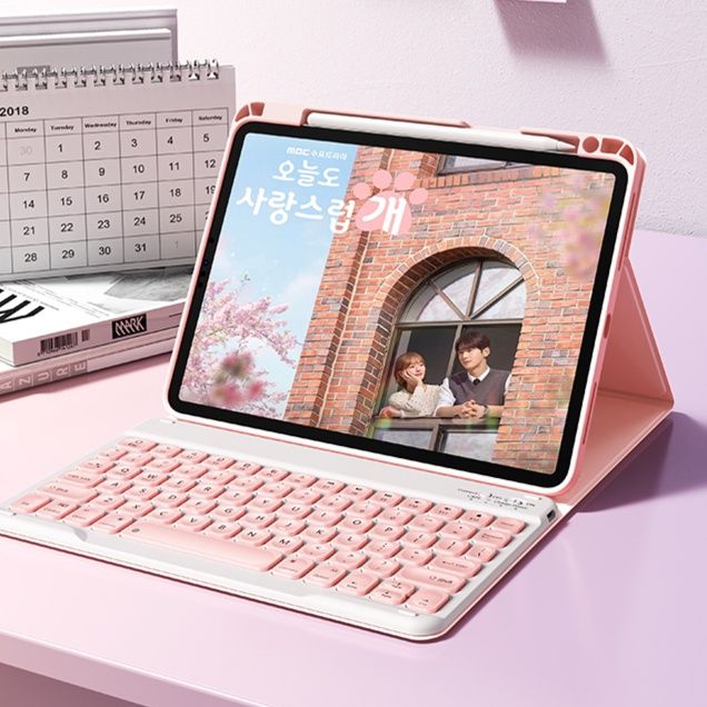 タブレットケース タブレットケース 磁石分離式 横置き対応 タブレットスタンド