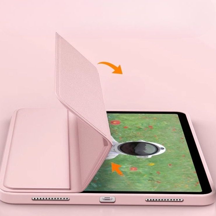 タブレットケース タブレットケース 柔軟素材保護三つ折りタブレットカバー