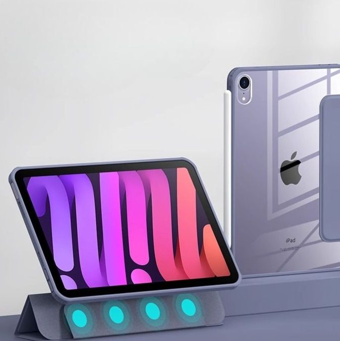 タブレットケース タブレットケース 透明磁石式タブレットカバー