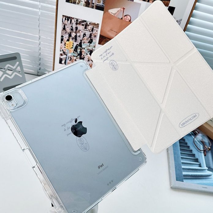 タブレットケース タブレットケース 筆収納可能 幾何学模様タブレット保護カバー