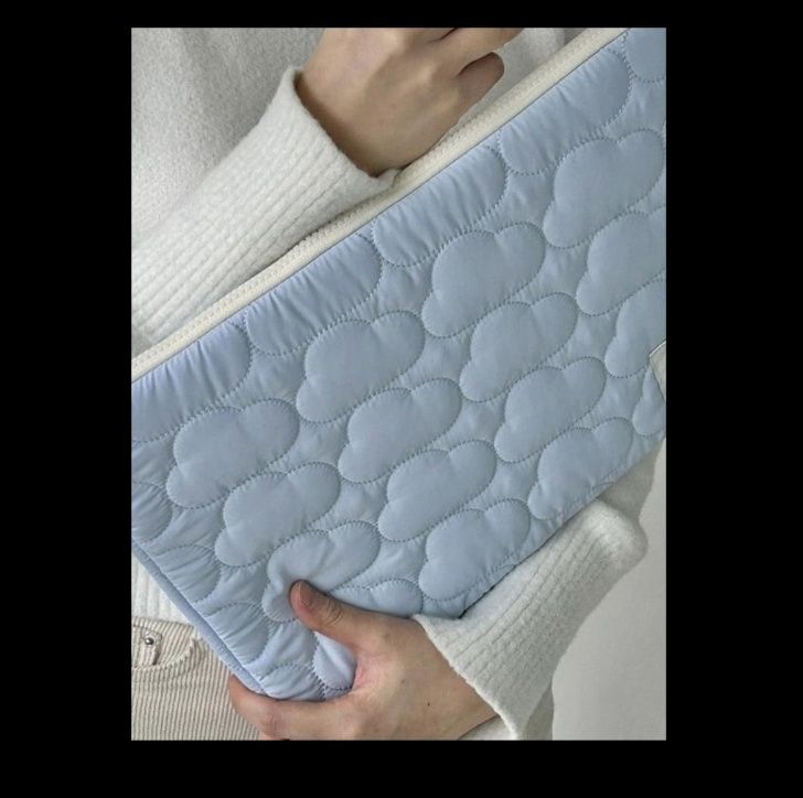 iPad/macbook Air Pro ふわもこ雲模様タブレットケース