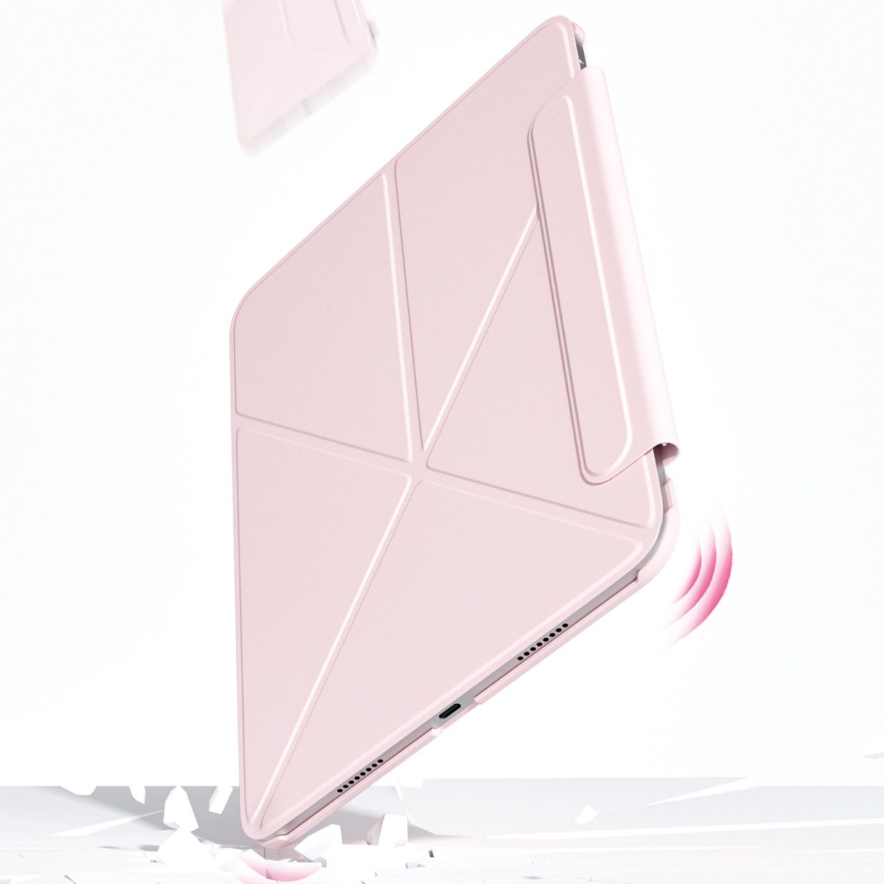タブレットケース タブレットケース 三百六十度全方位保護折りたたみケース