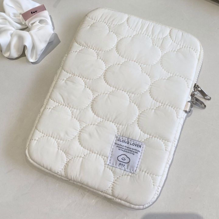 タブレットケース タブレットケース 雲模様キルティング保護スリーブ