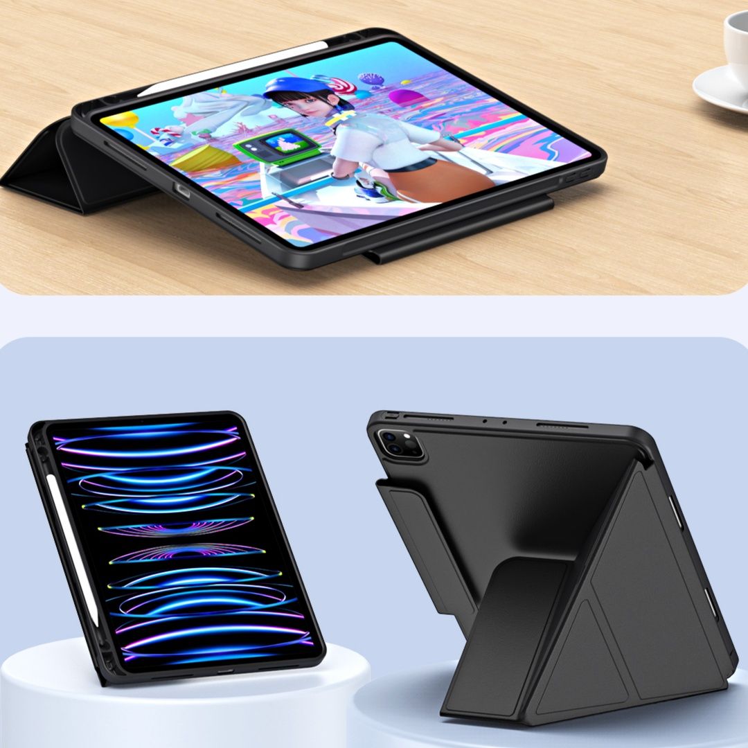 タブレットケース タブレットケース 多機能変形スマート保護カバー
