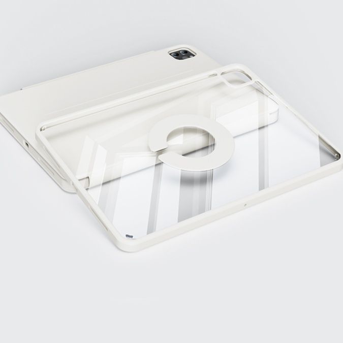 タブレットケース タブレットケース 多角度回転式マグネット着脱タブレットカバー