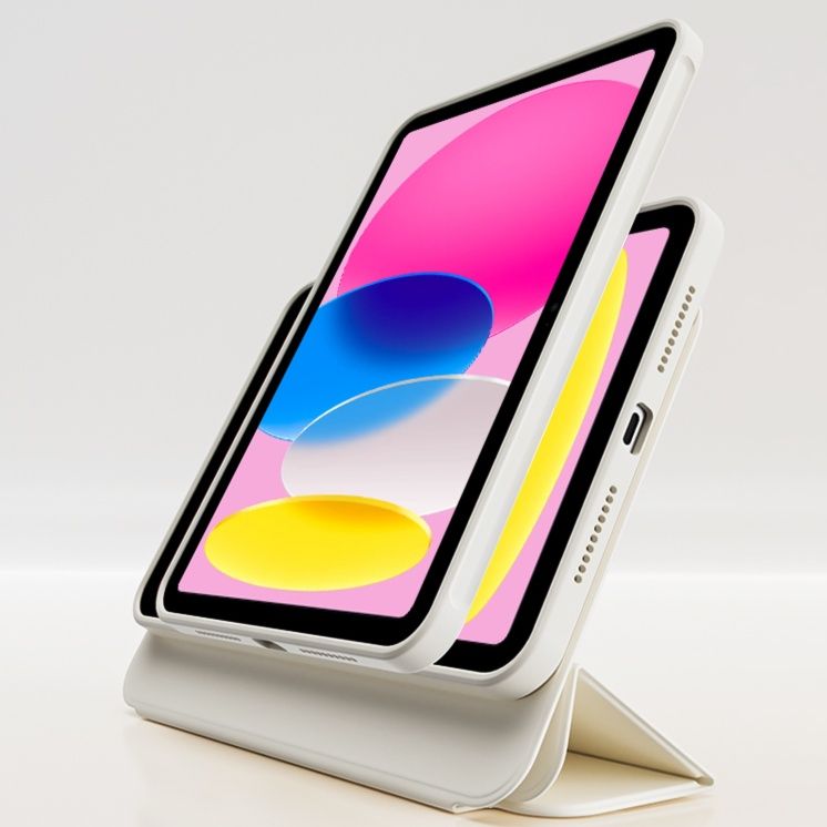 タブレットケース タブレットケース 多角度回転式マグネット着脱タブレットカバー