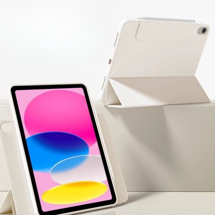 タブレットケース タブレットケース 多角度回転式マグネット着脱タブレットカバー