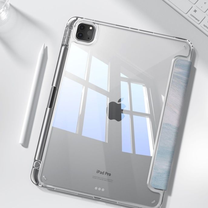 タブレットケース タブレットケース 水彩画風折りたたみ式保護カバー