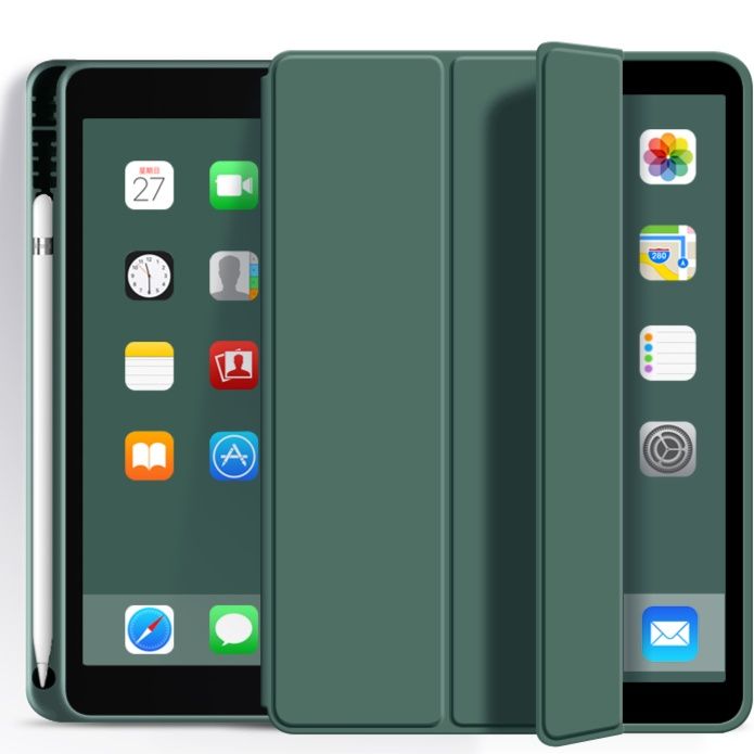タブレットケース 多機能筆槽付き保護タブレットケース