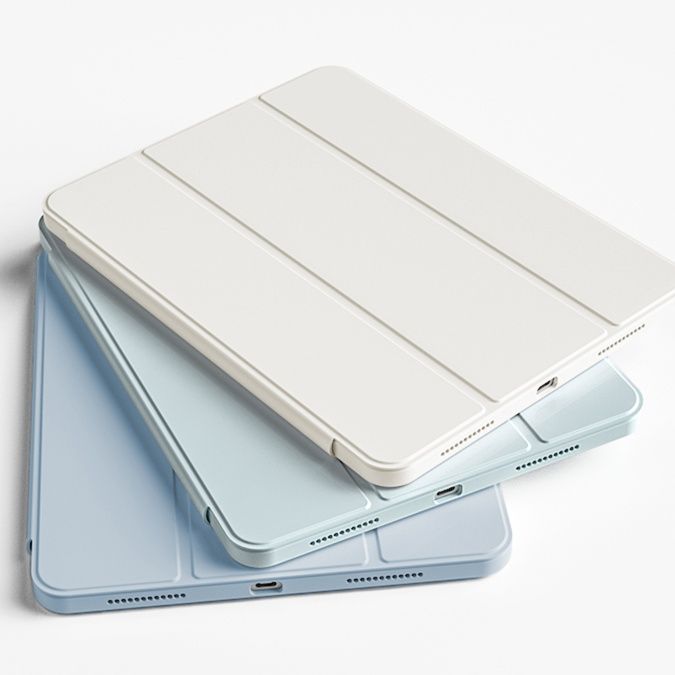 タブレットケース タブレットケース 三つ折り液晶保護スマートカバー