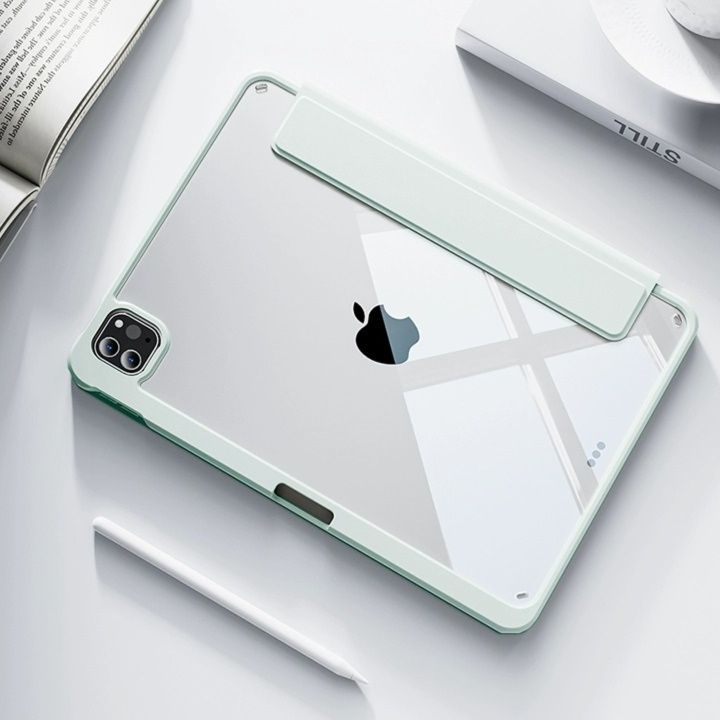タブレットケース タブレットケース クリア背面デザイン 高透明保護ケース