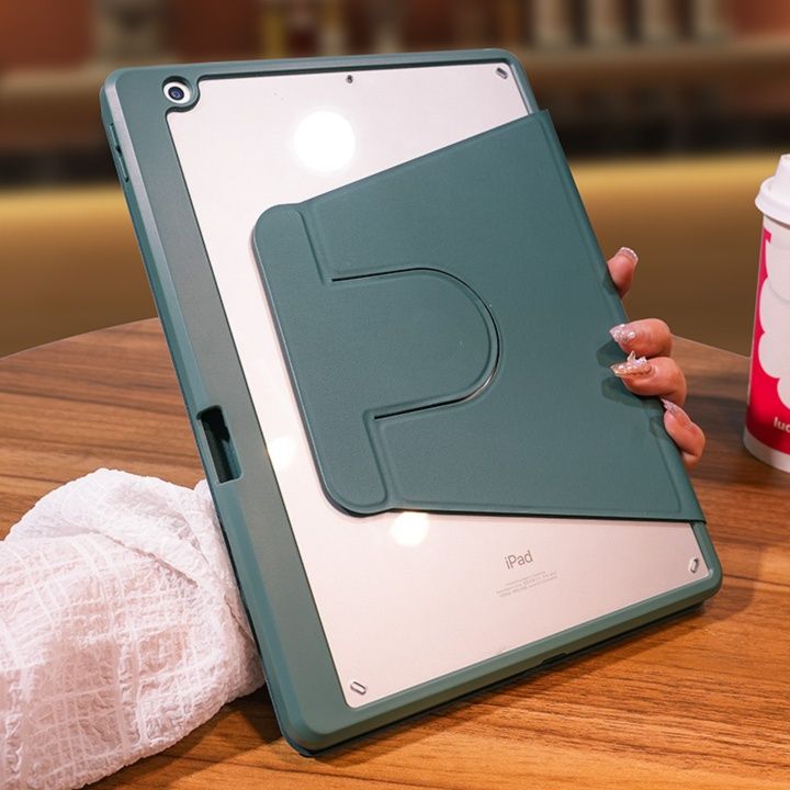 タブレットケース タブレットケース スタンド機能付き透明保護カバー