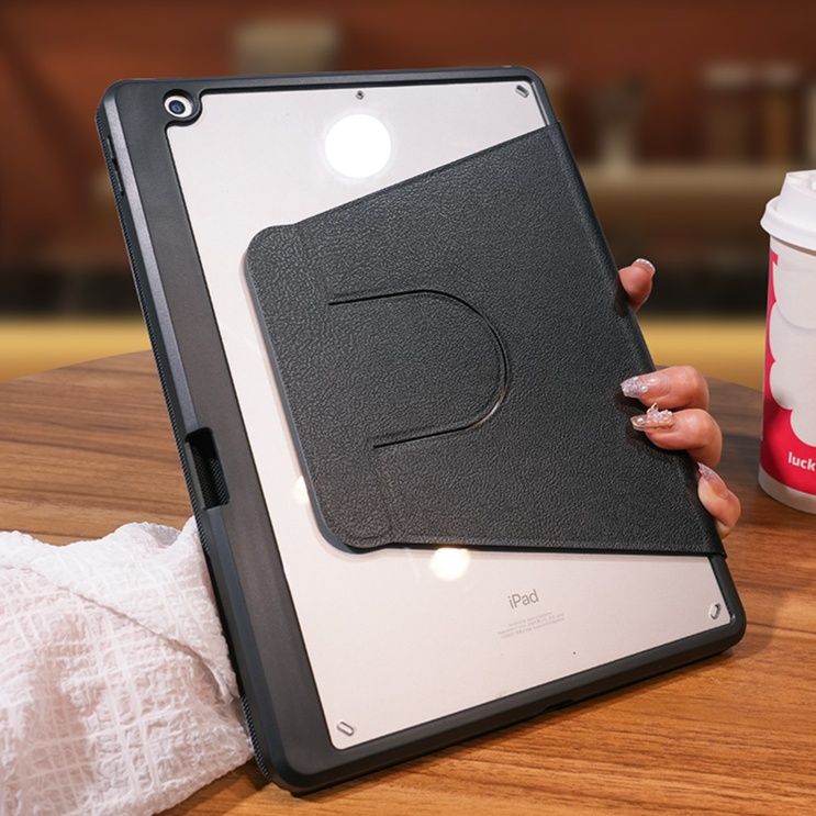 タブレットケース タブレットケース スタンド機能付き透明保護カバー