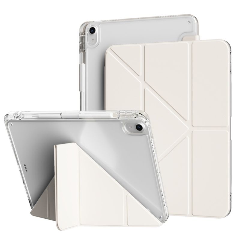 タブレットケース タブレットケース 透明ソフト筆槽付き保護カバー