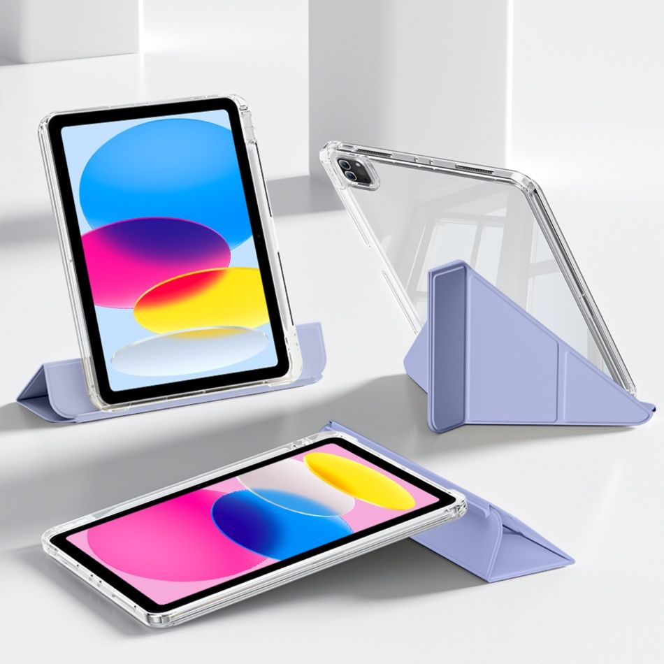 タブレットケース タブレットケース 多機能折りたたみスタンド付きタブレット保護カバー