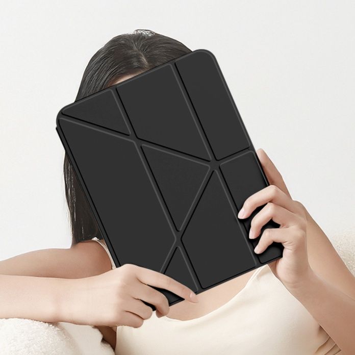 タブレットケース タブレットケース 多機能折りたたみスタンド付きタブレット保護カバー