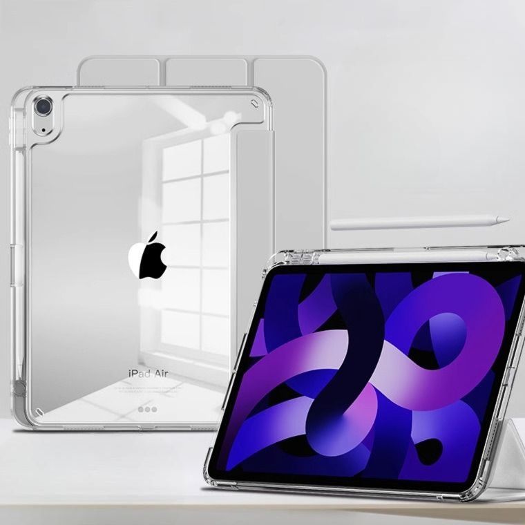 タブレットケース タブレットケース クリア透明保護カバー 機能美