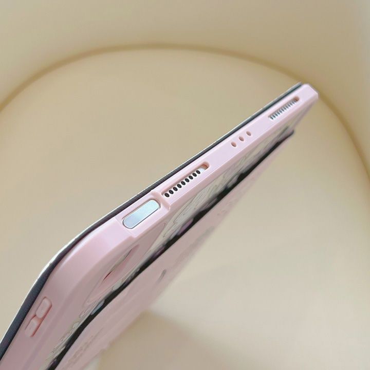 タブレットケース タブレットケース うさぎと花柄のスタンド機能付き保護カバー