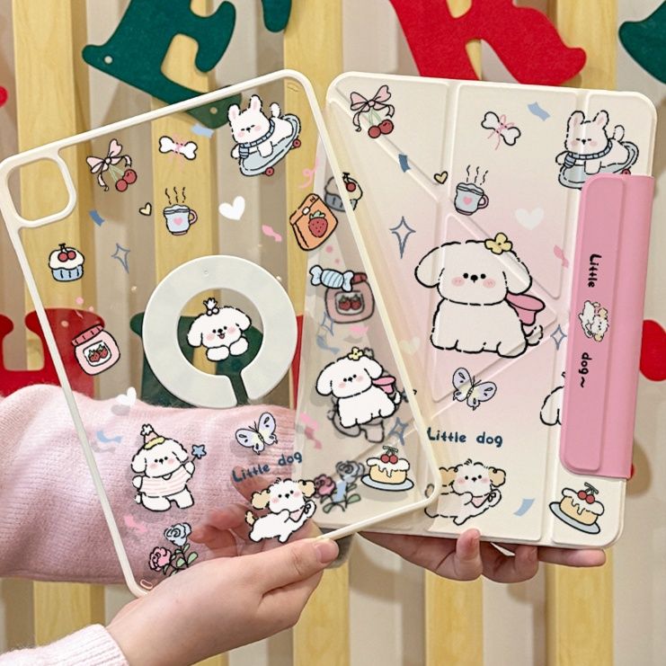 タブレットケース タブレットケース かわいい動物たちのパン屋さん保護ケース