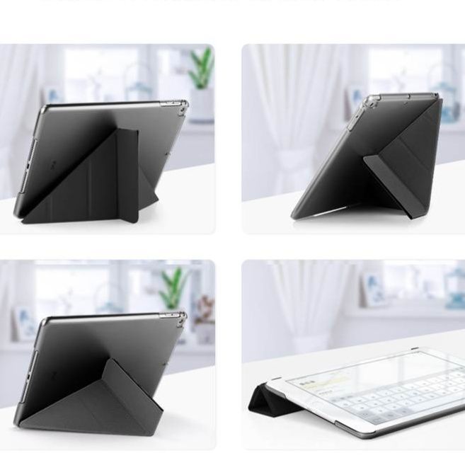 タブレットケース タブレットケース 四変化多機能折り紙風デザインカバー