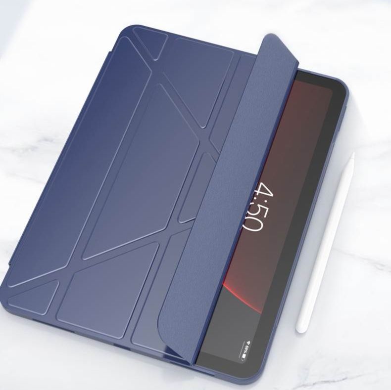 タブレットケース タブレットケース 四変化多機能折り紙風デザインカバー