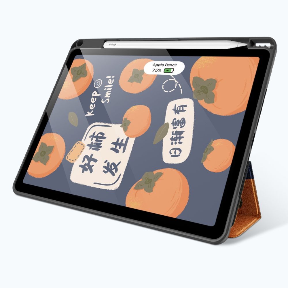 タブレットケース タブレットケース 縁起みかん柄 福招き保護カバー