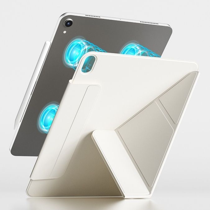iPad/iPad Air/iPad Pro/miniタブレットケース 磁気吸着折り畳みタブレットカバー