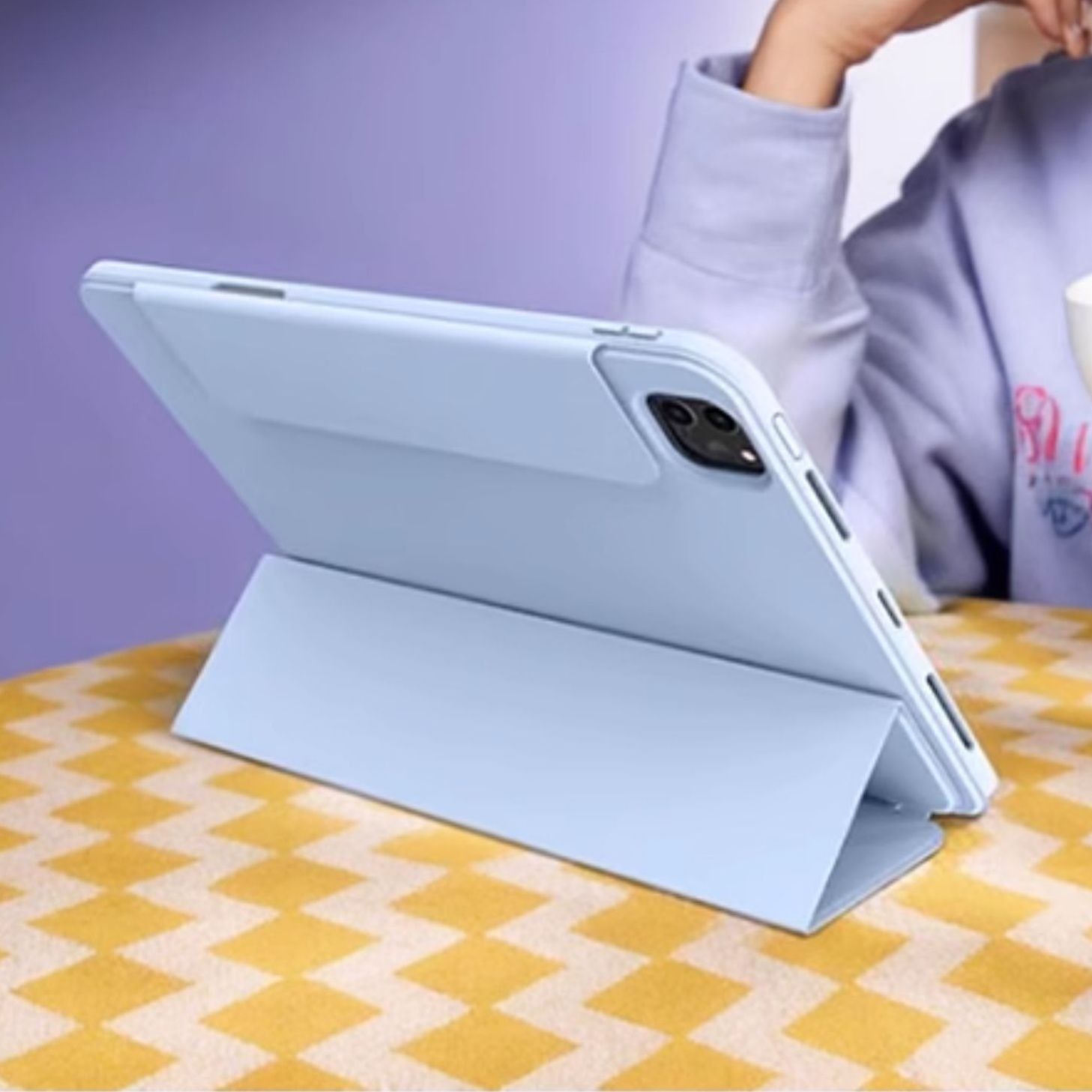 タブレットケース 無痕磁気吸着折りたたみ式保護カバー