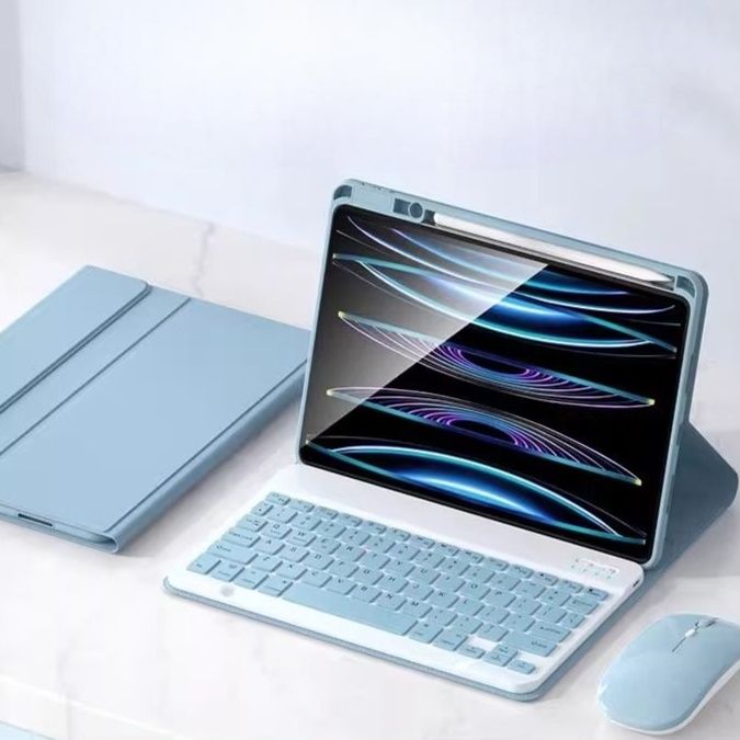 タブレットケース 磁気着脱式キーボード付き保護ケース