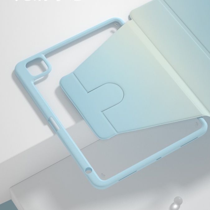 タブレットケース 磁気吸着回転式保護カバー