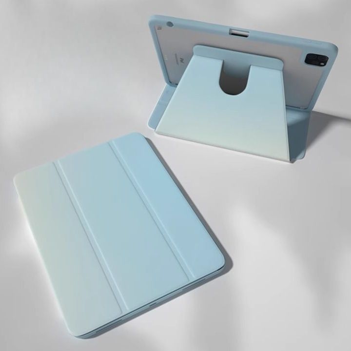 タブレットケース 磁気吸着回転式保護カバー