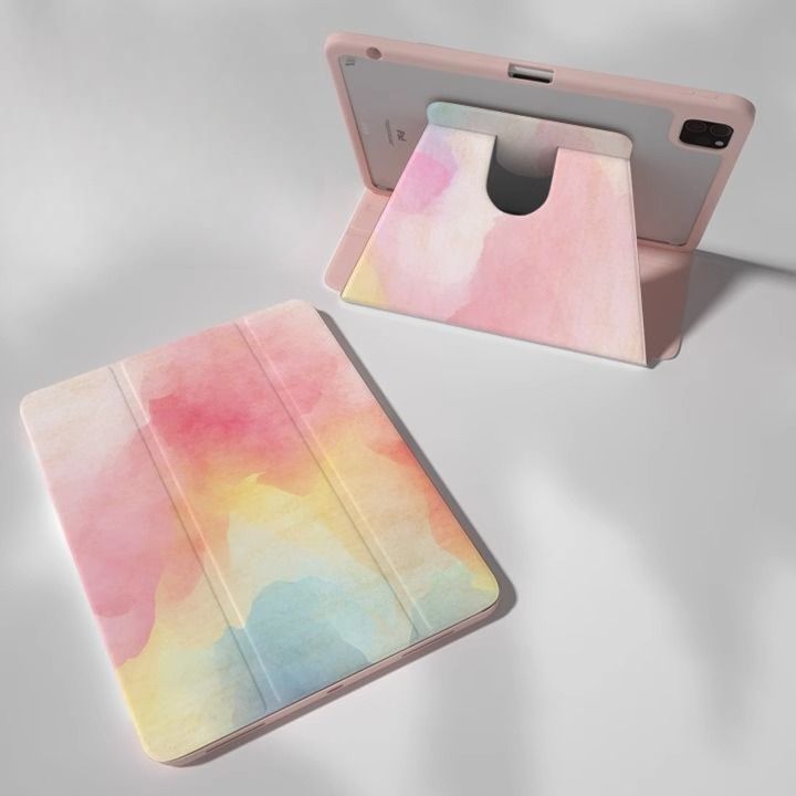 タブレットケース 磁気吸着回転式保護カバー