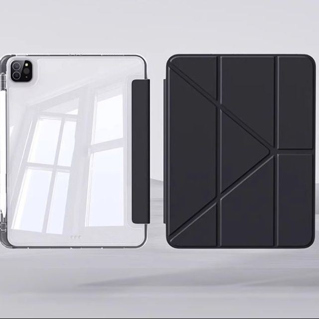 Xiaomi 3つ折りタブレットケース 多角度スタンド付き保護ケース