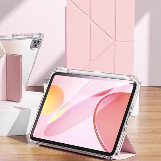 Xiaomi 3つ折りタブレットケース 多角度スタンド付き保護ケース