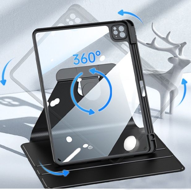 iPad/iPad Air/iPad PRo/miniタブレットケース 360度回転スタンドケース