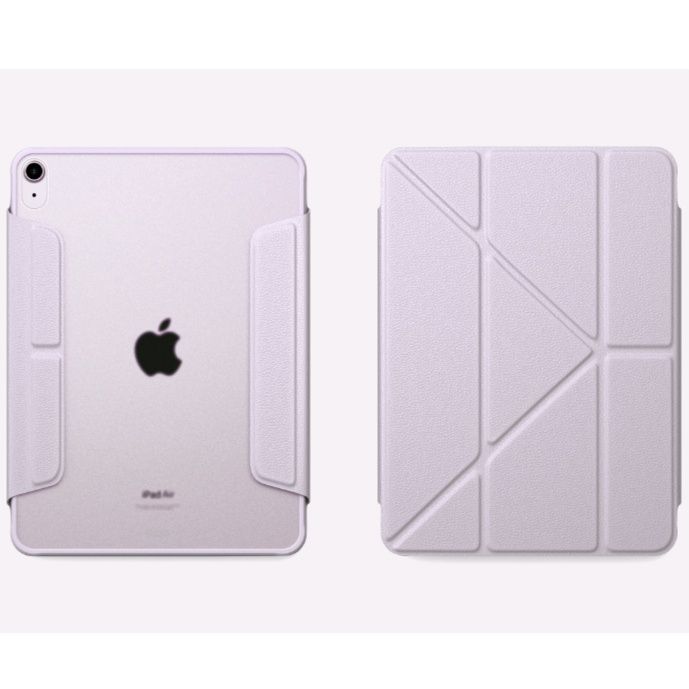 タブレットケース 磁力スタンド半透明保護カバー