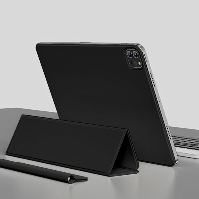 タブレットケース 磁力着脱式スマート保護カバー