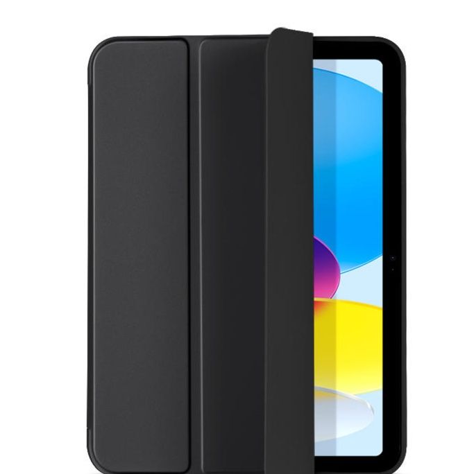 タブレットケース 三つ折り軽量シリコン保護カバー