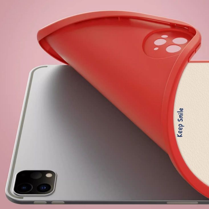 タブレットケース スマイルリング付き保護ケース